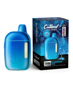 Blueberry Ice Cutleaf Live Rosin Disposable Vape 5G