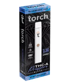 Blueberry Jam Torch THC-A Pressure Blend Disposable 3.5G