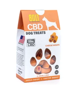 Cheese Wraps Bolt CBD Dog Treats 150mg