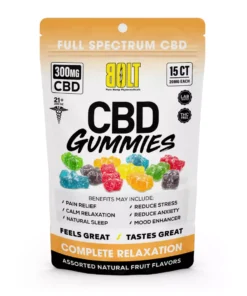 Bolt CBD Gummies Bag 300mg 15ct