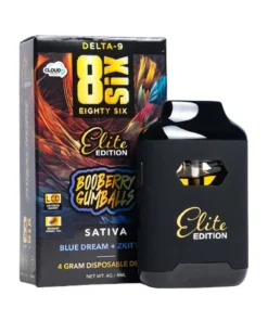 Booberry Gumballs 8SIX Elite Edition Delta 9 4G Disposable