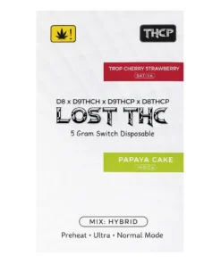 Trop Cherry Strawberry | Papaya Cake Lost THC Switch THCP Disposable 5G
