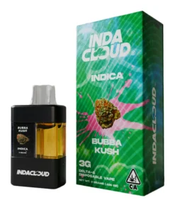 Bubba Kush IndaCloud Delta 8 Disposable 3G