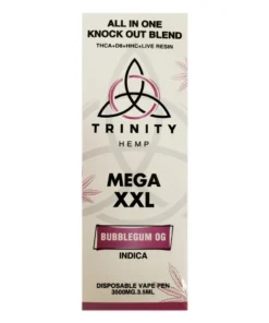 Bubblegum OG Trinity All In One Knockout Blend Mega XXL Disposable 3.5G