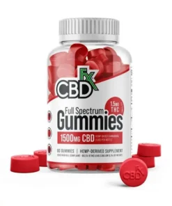 CBDfx Full Spectrum Gummies 1500mg 60ct