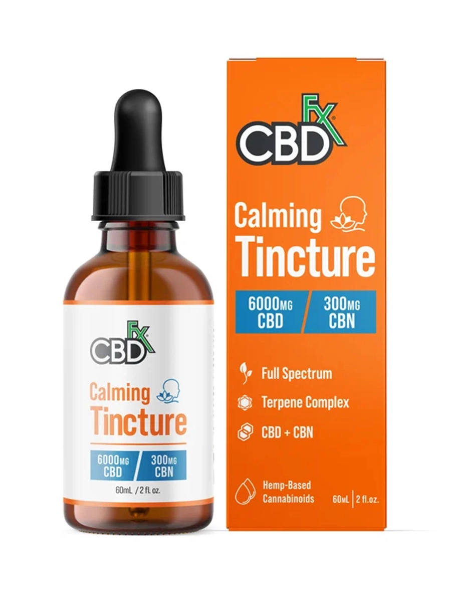 CBDfx Calming Tincture CBD+CBN 6000mg 60ml