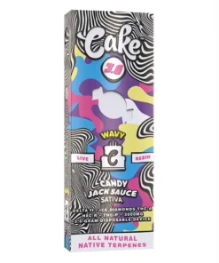 Candy Jack Sauce Cake Wavy Live Resin Disposable 3G