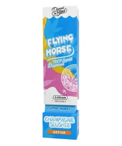Champagne Slushie Flying Horse THC-P Liquid Diamond Disposable 3G