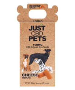 Alternative view of Cheese Wraps Just CBD Dog Treats 100mg