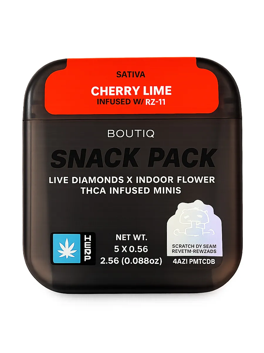 Cherry Lime | RZ-11 BOUTIQ THCA Infused Mini Pre-Rolls 5ct 0.5G