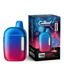 Cherry Punch Ice Cutleaf Live Rosin Disposable Vape 5G
