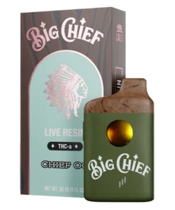 Chief OG Big Chief Live Resin THC-a Disposable Vape 3G
