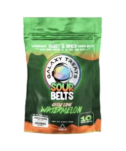 Chile Lime Watermelon Galaxy Treats Sour Belts D8+D9+HHC+THCP Gummies 3000mg