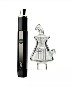 Metallic Black Cloud V Flash Premium Vaporizer