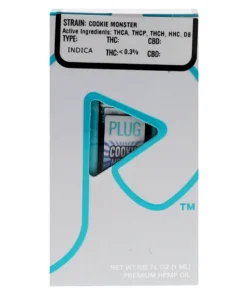 Cookie Monster PLUGPlay Exotics Pods With Premium Hemp Oil Cart 1ml