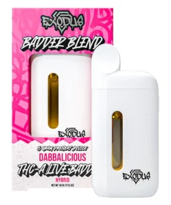 Dabbalicious Exodus Badder Blend THCA Disposable 5G