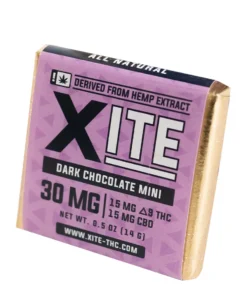 XITE Delta-9 Dark Chocolate Minis 30mg