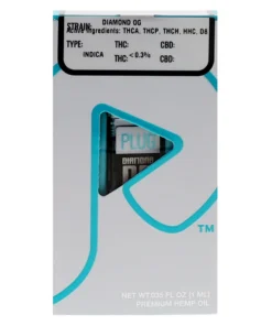 Diamond OG PLUGPlay Exotics Pods With Premium Hemp Oil Cart 1ml