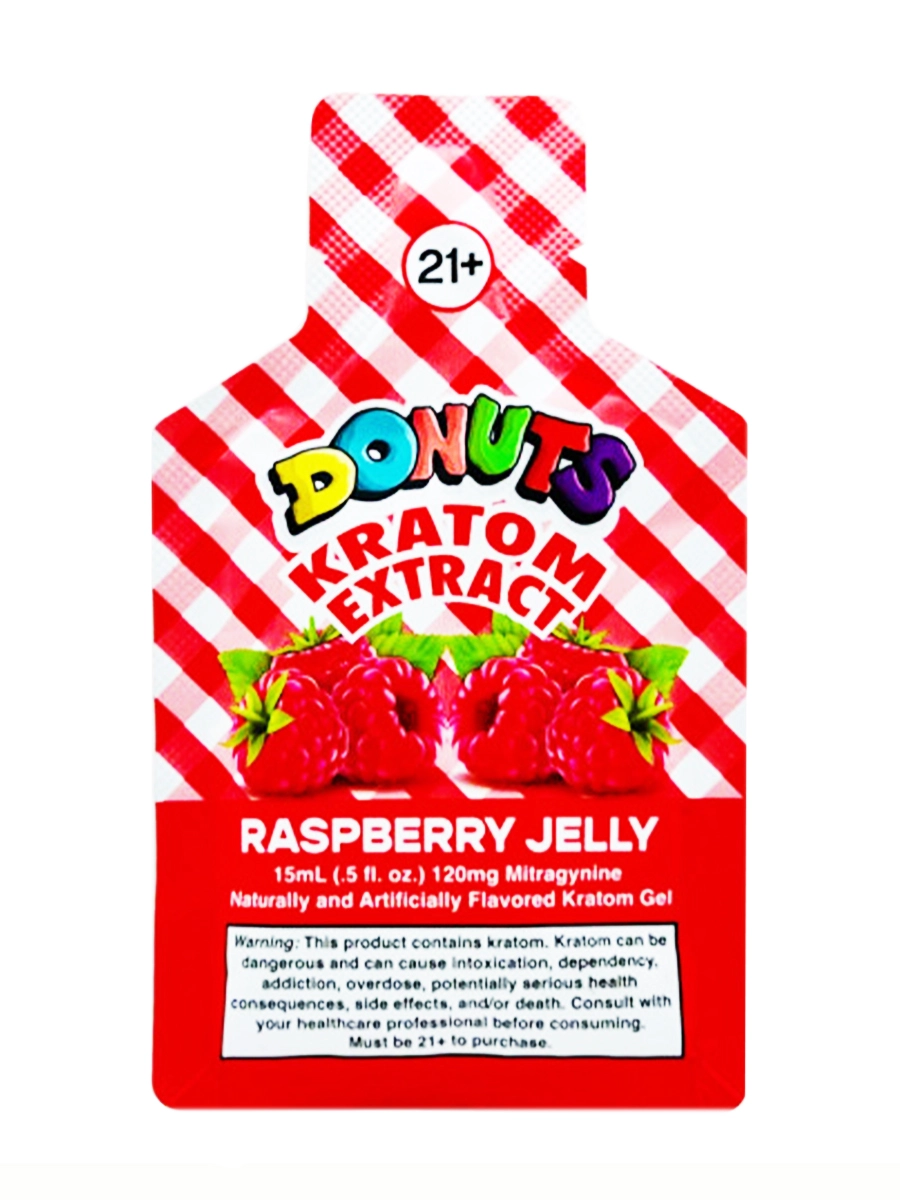 Raspberry Jelly Donuts Kratom Extract 15ml 120mg