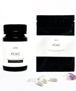 Dose PURE Golden Teacher Microdose Psilocybin Capsules (25 or 60 Capsules)