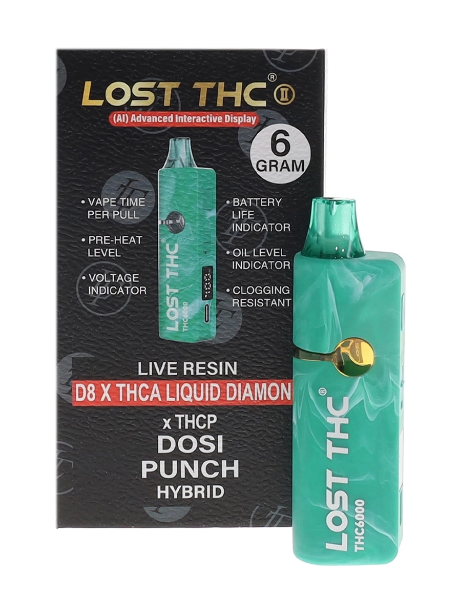 Dosi Punch Lost THC THC-A Liquid Diamond Disposable 6G