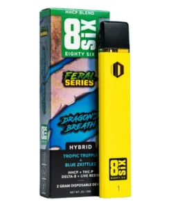 Dragons Breath 8SIX Feral Series HHC-P Blend Disposable 2G