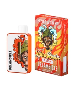 Dreamsicle Flying Monkey Live Resin Knockout Blend Vape 2G