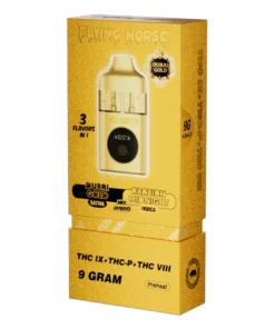 Dubai Gold | Arabian Midnight Flying Horse Dubai Gold 3 in 1 Disposable 9G