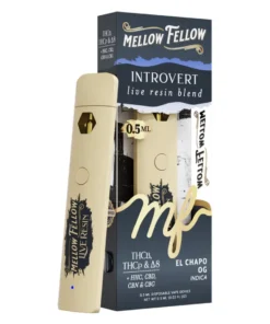 El Chapo OG Mellow Fellow Introvert Live Resin Blend Vape 0.5ML