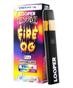 Fire OG Looper Reserve THCA Disposable 1G
