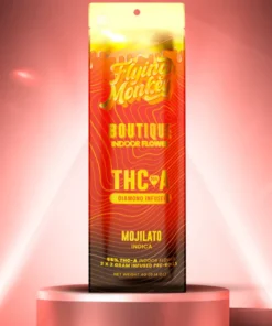 Alternative view of Mojilato Flying Monkey THC-A Diamond Infused Boutique Collection Pre-Roll 4G