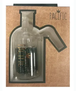 Pacific 45° Clear Glass With Various Jellyfish Color Percs 14MM