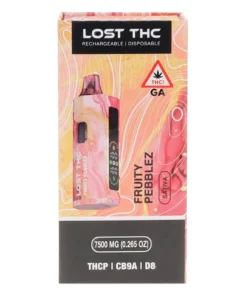 Fruity Pebblez Lost THC THCP+CB9A+D8 Rechargeable Disposable 7500MG