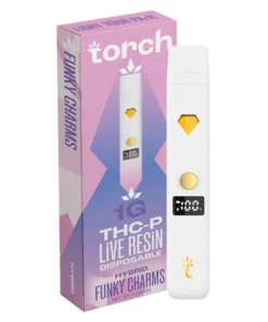 Funky Charms Torch THC-P Live Resin Disposable 1G