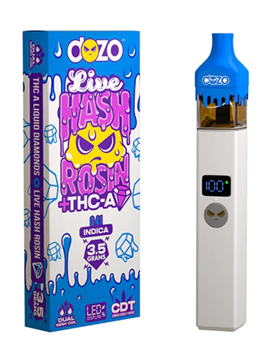 G41 Dozo Live Hash Rosin+THC-A Diamond Disposable 3.5G