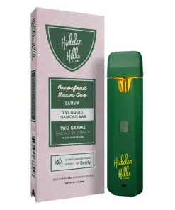 Grapefruit Zuava Goo Hidden Hills VVS Liquid Diamond Disposable 2G