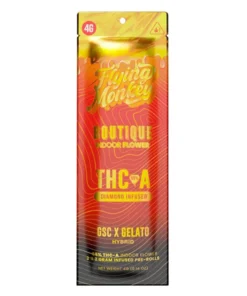 GSC X Gelato Flying Monkey THC-A Diamond Infused Boutique Collection Pre-Roll 4G