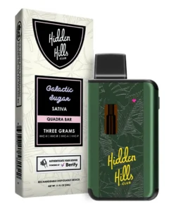 Galactic Sugar Hidden Hills Quadra Bar Disposable 3G