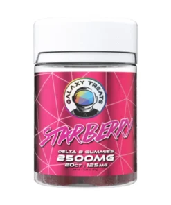 Starberry Galaxy Treats D8 Gummies 2500mg