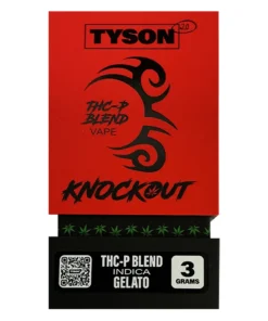 Gelato Tyson 2.0 Knockout THCP Blend Disposable 3G