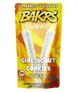 Girlscout Cookies Bakrs Glazed With Diamonds Pre-Rolls 2ct 2g