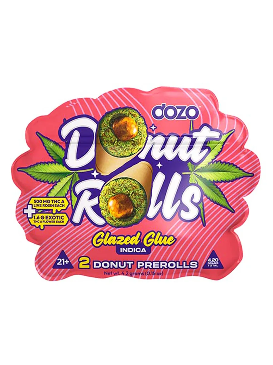 Glazed Glue Dozo Donut Pre-Rolls x2 4.20G