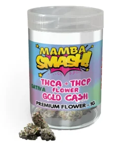 Gold Cash Mamba SMASH! THCA+THCP Premium Flower 1G