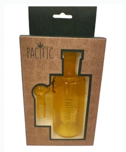 Alternative view of Pacific 90° Full Transparent Glass Colored Catcher With Double Perc Ash Catcher