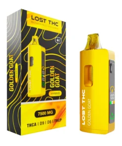 Golden Goat Lost THC V2 THC-A Disposable Gold Edition 7.5G