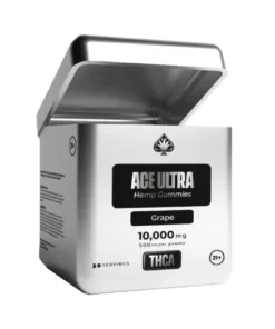 Grape Ace Ultra THCA Gummies 20ct 500mg