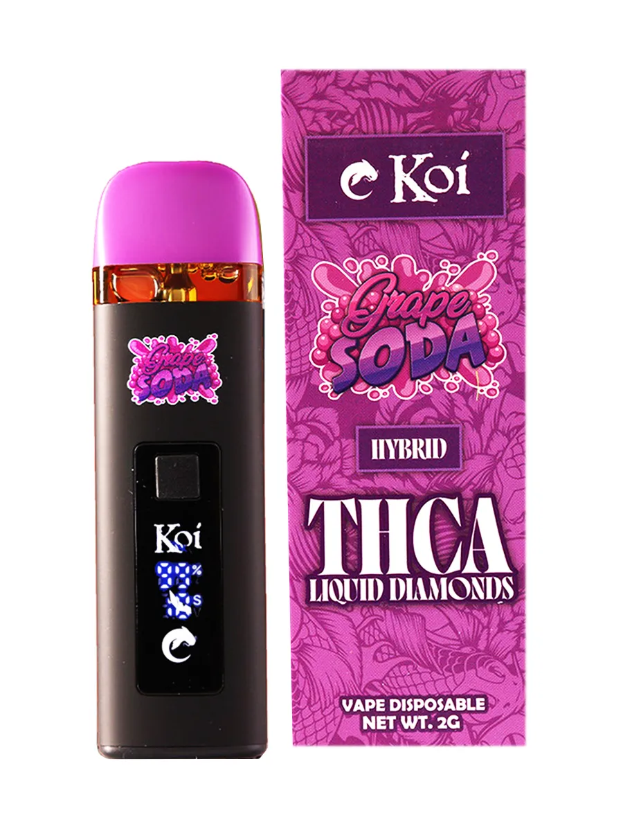 Grape Soda Koi THCA Liquid Diamonds Disposable 2G