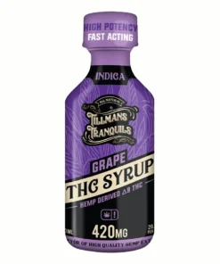 Grape Tillmans Tranquils Delta 9 THC Syrup 420MG