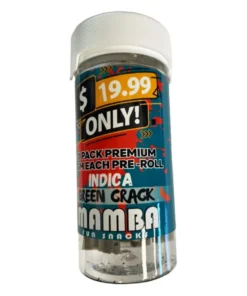 Green Crack Mamba $19.99 Only! Pre-Roll 10 Pack Premium x 2G