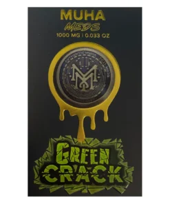 Green Crack Muha Meds Delta 10 Cartridge 1G